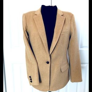 Camel hair blazer/jacket Orvis sz14